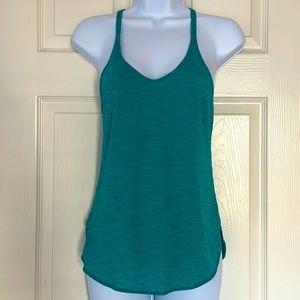 LULULEMON What the Sport Singlet 2 l Size: 6 l Heathered Cosmic Teal